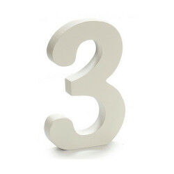 Numéro Pincello 3 Blanc 1,8 x 21 x 17 cm (12 Unités)