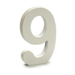 Numéro Pincello 9 Blanc 1,8 x 21 x 17 cm (12 Unités)