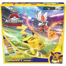 Pokémon Académie de combat - Jeux de société et Cartes a collectionner - a partir de 6 ans - 2 joueurs - 20 minutes