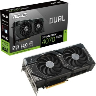 ASUS - Carte Graphique - DUAL-RTX4070 SUPER-12G