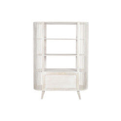 Étagère DKD Home Decor Blanc Bois de manguier 116 x 40 x 160 cm (1)
