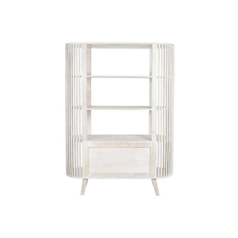 Étagère DKD Home Decor Blanc Bois de manguier 116 x 40 x 160 cm (1)