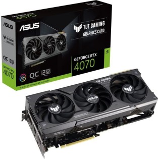 ASUS - Carte Graphique - TUF-RTX4070-O12G-GAMING