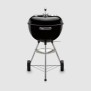 Barbecue a charbon - WEBER - Classic Kettle - Acier émaillé - Diametre 47 cm - Thermometre intégré