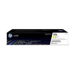 Cartouche de toner jaune HP 117A W2072A pour imprimantes Laser 150 et multifonctions Laser 178/179