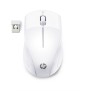 Souris sans fil HP 220 - Blanc neige