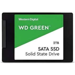 WESTERN DIGITAL Disque dur SATA SSD - 2TB interne - Format 2.5 - Vert