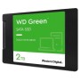 WESTERN DIGITAL Disque dur SATA SSD - 2TB interne - Format 2.5 - Vert