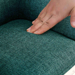 Tissu de chaise Tipton vert foncé