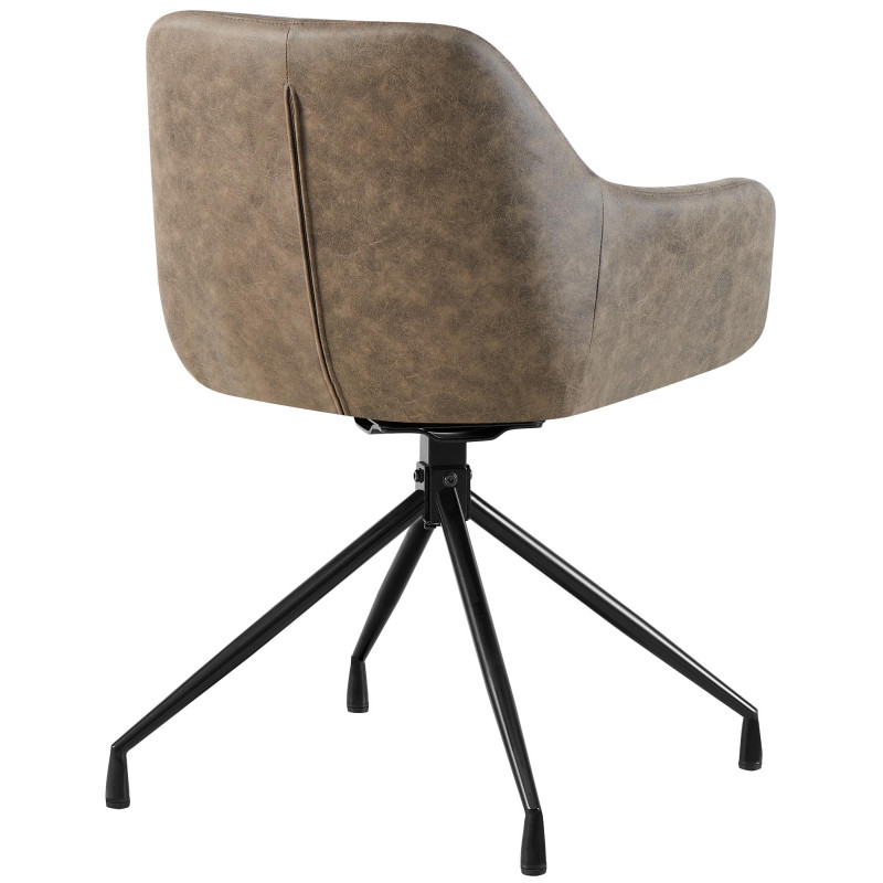 Chaise de salle à manger Welby Vintage grise