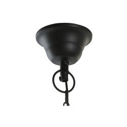 Suspension DKD Home Decor 42 x 42 x 23 cm Noir Doré Fer 50 W