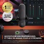 Micro Gaming XLR de qualité studio - STEELSERIES - ALIAS PRO - Noir