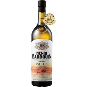 Pastis Henri Bardouin - Apéritif Anisé - France - 45%vol - 70cl sous étui