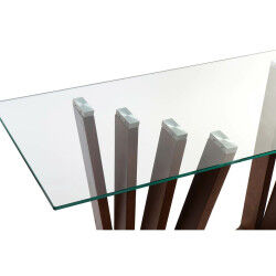 Meuble d'Entrée DKD Home Decor Marron Transparent 145 x 45 x 75 cm