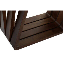 Meuble d'Entrée DKD Home Decor Marron Transparent 145 x 45 x 75 cm