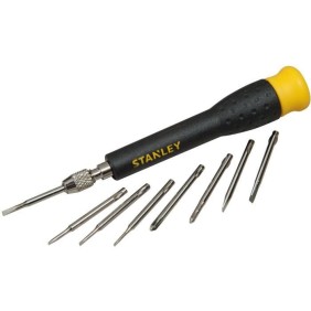 Jeu de 16 Micro Tournevis Multilames - STANLEY - STHT0-62633 - Fente + Phillips + Hexagonal + Torx