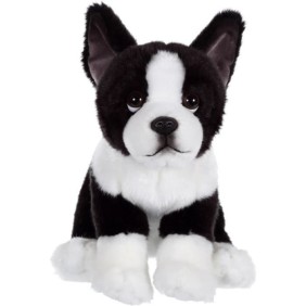 Peluche Chien Bouledogue Français - GIPSY TOYS - Assis, 25 cm