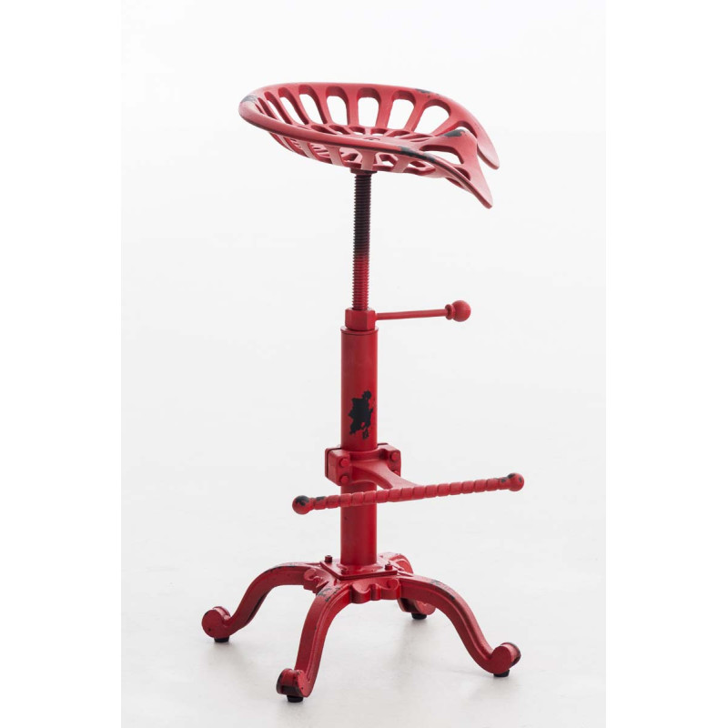 Tabouret de bar Butch rouge