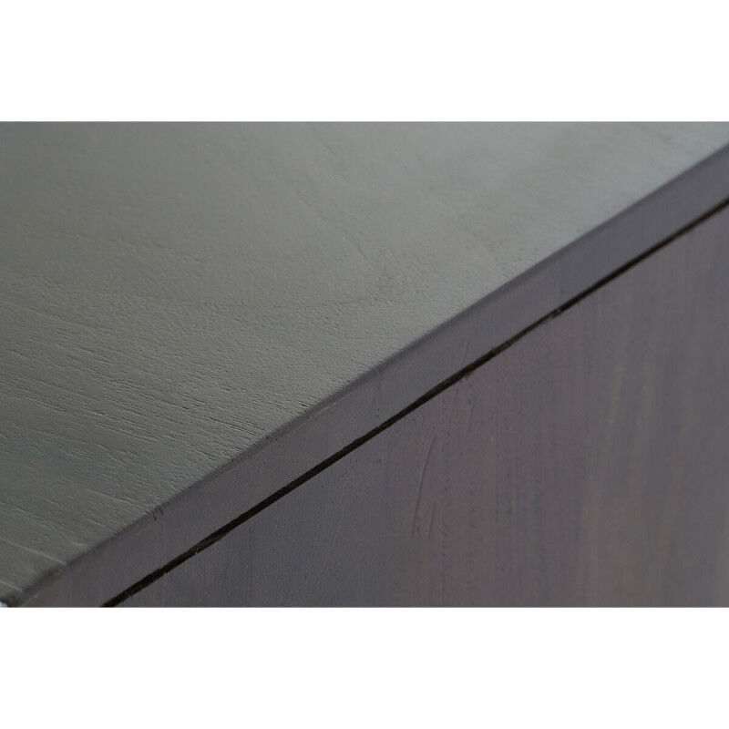 Meubles de télévision DKD Home Decor 140 x 40 x 55 cm Noir Métal Acacia