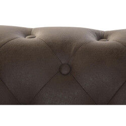 Fauteuil DKD Home Decor 80 x 80 x 70 cm Bois Brun foncé