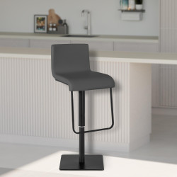 Tabouret de bar Limon B gris