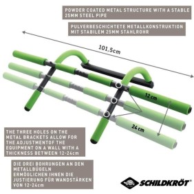 Barre porte de traction -Multifonctionnelle - SCHILDKRÖT