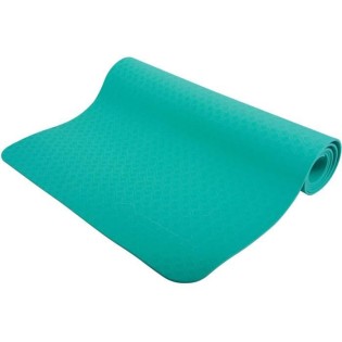 Tapis de yoga - Schildkröt - 183 cm - Bleu - Epaisseur 4 mm - Antidérapant