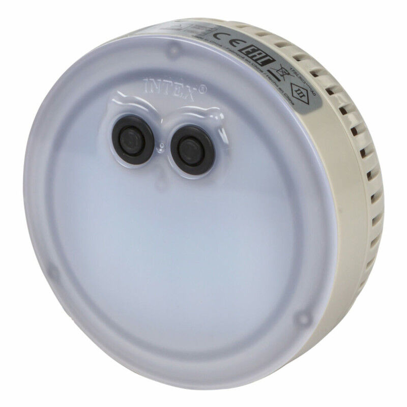 Lumière de piscine Intex 28503 12 x 12 x 6,5 cm Multicouleur (8 Unités)