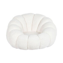 Fauteuil DKD Home Decor Blanc 98 x 97 x 62 cm