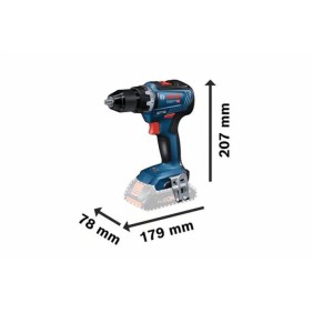 Perceuse visseuse 18V GSR 18V-55 (sans batterie ni chargeur) en coffret L-BOXX - BOSCH - 06019H5203