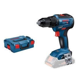 Perceuse-visseuse a percussion 18V GSB 18V-55 (sans batterie ni chargeur) + coffret L-Boxx - BOSCH - 06019H5303