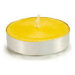 Ensemble de Bougies Ibergarden HL-1010CIT Jaune Métal Cire Citronnelle (24 Unités)