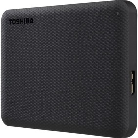 Disque dur externe - TOSHIBA - Canvio Advance - 1 To - Noir