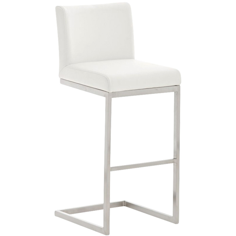 Tabouret de bar Paros blanc