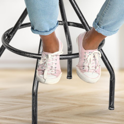 Tabouret de bar Hanam argent antique