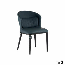 Fauteuil Rond Bleu Noir...