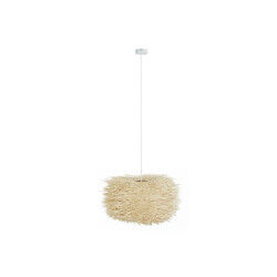 Suspension DKD Home Decor Naturel Fer 50 W 60 x 60 x 35 cm