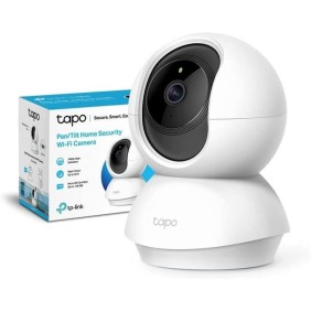 Caméra Surveillance WiFi - TP-Link Tapo C200 - 1080P avec 360° PTZ - Vision Nocturne Détection de Mouvement - pour bébé ou anima