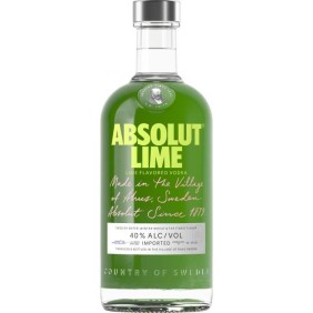 Absolut - Lime - Vodka aromatisée - 40,0% Vol. - 70cl