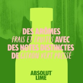 Absolut - Lime - Vodka aromatisée - 40,0% Vol. - 70cl