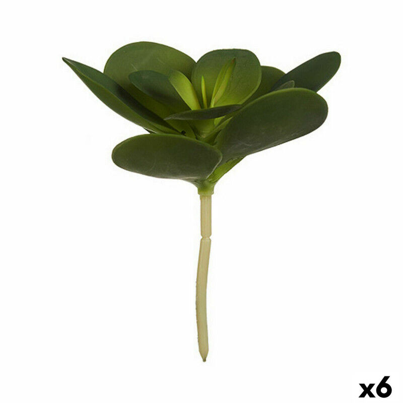 Plante décorative Ibergarden YD180205 Plastique Volets Ronde 18 x 23 x 18 cm (6 Unités)