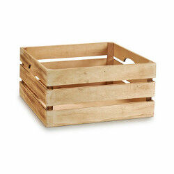 Boîte Décorative Marron Bois 40,5 x 20 x 30,5 cm (9 Unités)