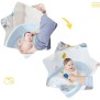 Badabulle Baignoire pour Bébé Baleine, Made in Europe, Peut contenir un hamac ou un fauteuil de bain, Des la naissance a 24 mois