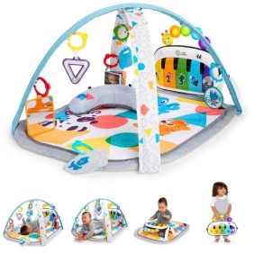 BABY EINSTEIN, Tapis d'éveil 4-en-1 Kickin' Tunes™, apprentissage musique et langues