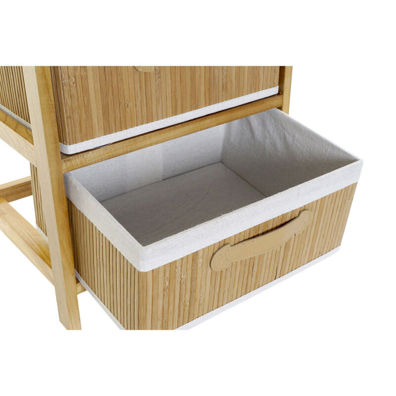 Caisson à Tiroirs DKD Home Decor Naturel Bambou Bois de paulownia 42 x 32 x 45 cm
