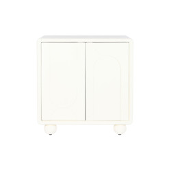 Caisson à Tiroirs DKD Home Decor Blanc Bois MDF Moderne 80 x 37 x 85 cm 80 x 37 x 86 cm