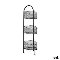 Étagère Noir Métal 21,2 x...