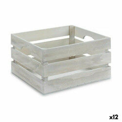 Boîte Décorative Blanc Bois...