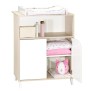 Commode a langer - Babyprice - Scandi naturel - 2 portes - 1 niche - En bois