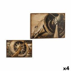Toile Avion 90 x 3 x 60 cm...